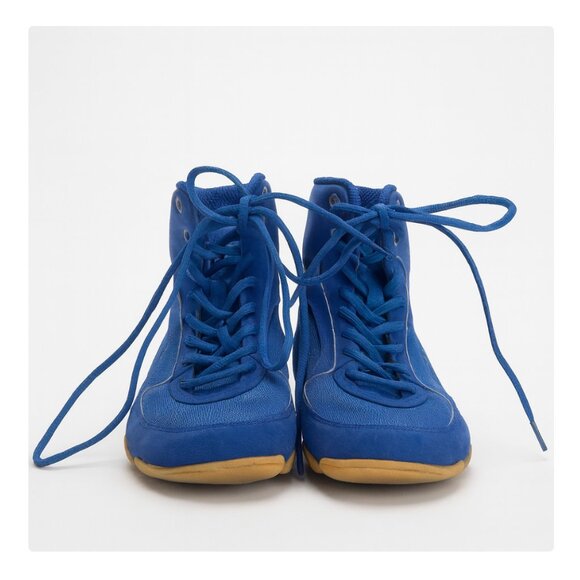 Hayabusa Boxing Shoes Blue Size 6 US Mens Lightweight Training Grip Athletic Gym - Picture 1 of 7